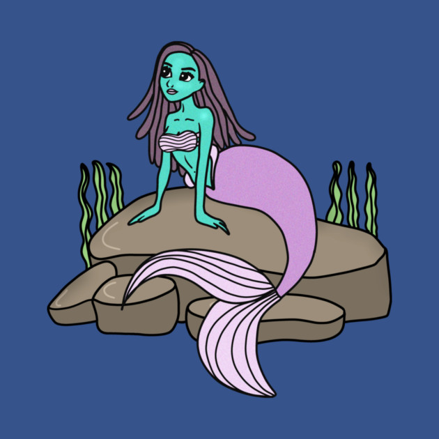 Girls mermaid, Birthday Girl Ocean by logiamerch