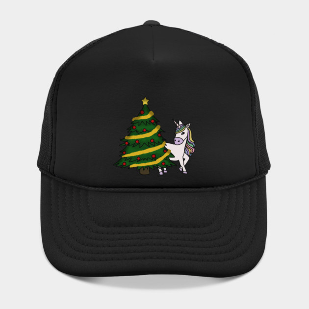 Unicorn Christmas Tree Festive Xmas by logiamerch