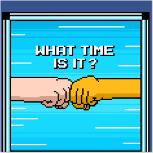 What Time Is It? Adventure Time pixel art Posters and Art
