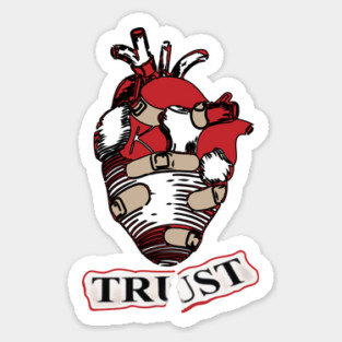 Broken Trust Sticker