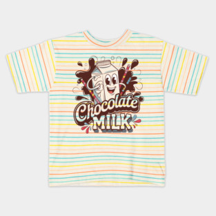 Chocolate Milk Lover's Dream: Fun and Trendy Design for Every Sweet Tooth Kids T-Shirt