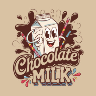 Chocolate Milk Lover's Dream: Fun and Trendy Design for Every Sweet Tooth T-Shirt
