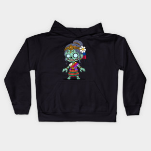 Cute Cambodian Zombie Kids Hoodie