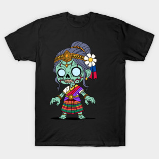 Cute Cambodian Zombie T-Shirt