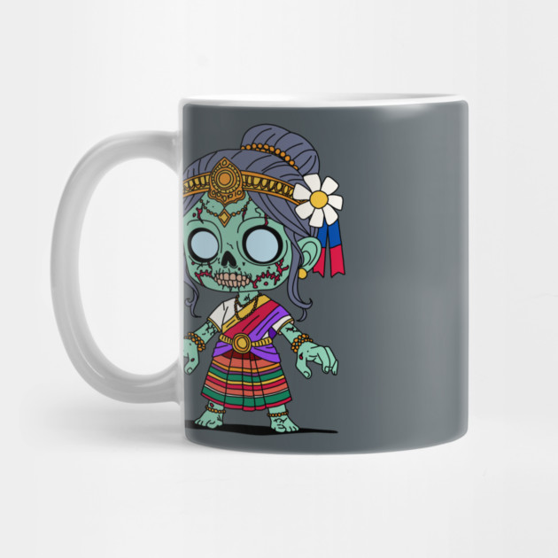 Cute Cambodian Zombie by H. R. Sinclair