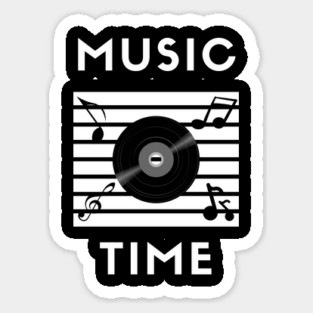 Music Time Sticker