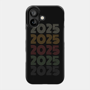 Happy New Year 2025 Phone Case