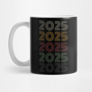 Happy New Year 2025 Mug
