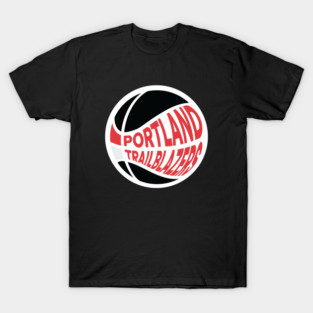 Portland Trailblazers basketball logo T-Shirt