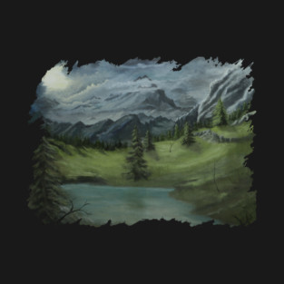 Windswept Mountains T-Shirt