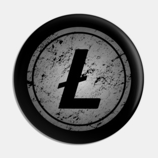 Litecoin LTC - Crypto Currency Pin