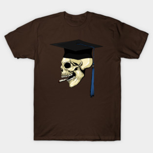 Graduation Day // Degree Cap Skull T-Shirt