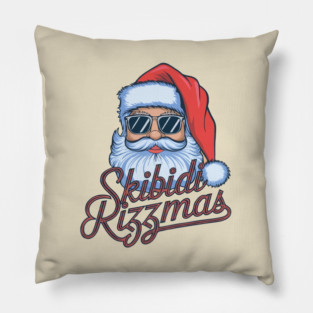 Skibidi-Rizzmas Pillow
