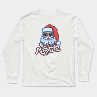Skibidi-Rizzmas Long Sleeve T-Shirt