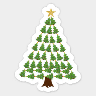 Christmas Tree Sticker