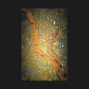 View to the Olive Tree (Abstract 2) T-Shirt