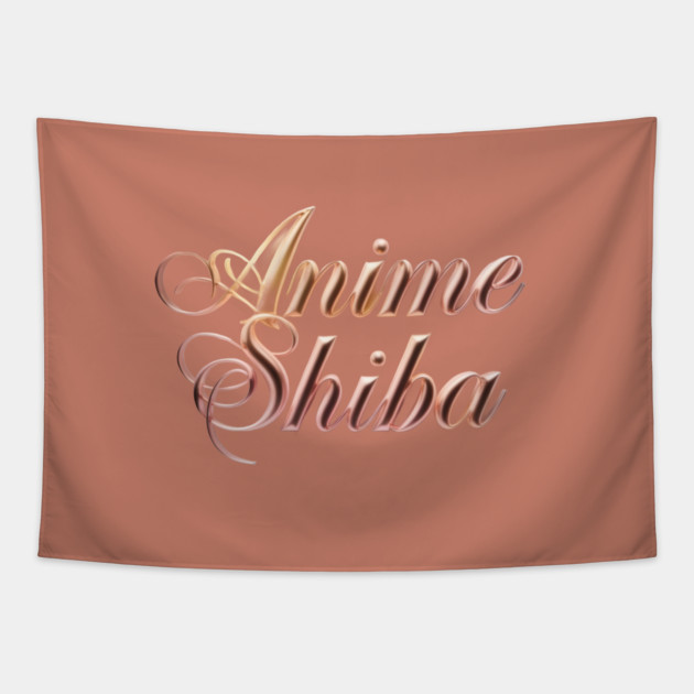 Style Anime Shiba Aesthetic  Colors Tapestry by animegirlnft
