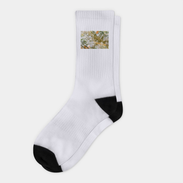 Trichome Cave - Weed Design Socks by MrGreenGenes420