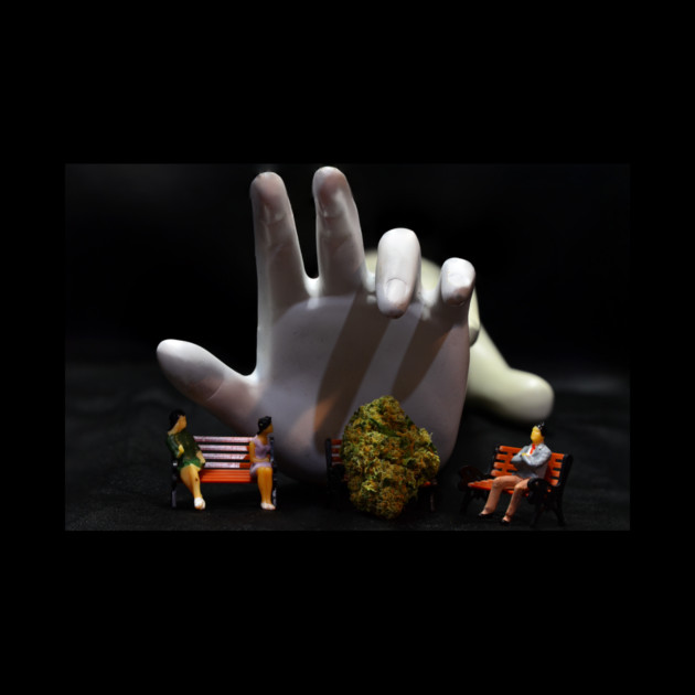 Hand Park - Weed Design by MrGreenGenes420