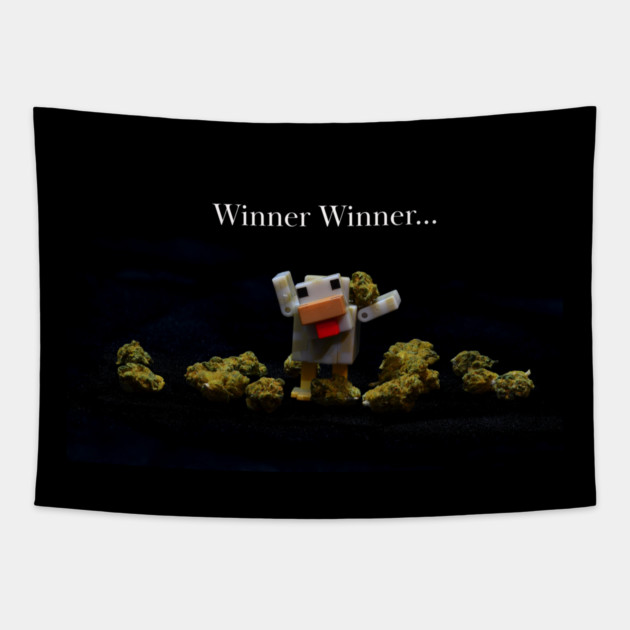 Winner winner... - Weed Design Tapestry by MrGreenGenes420