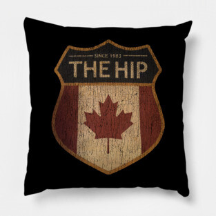 The tragically hip EST 1984 Vintage Pillow