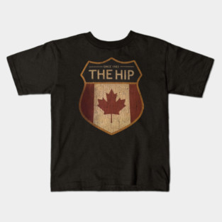 The tragically hip EST 1984 Vintage Kids T-Shirt