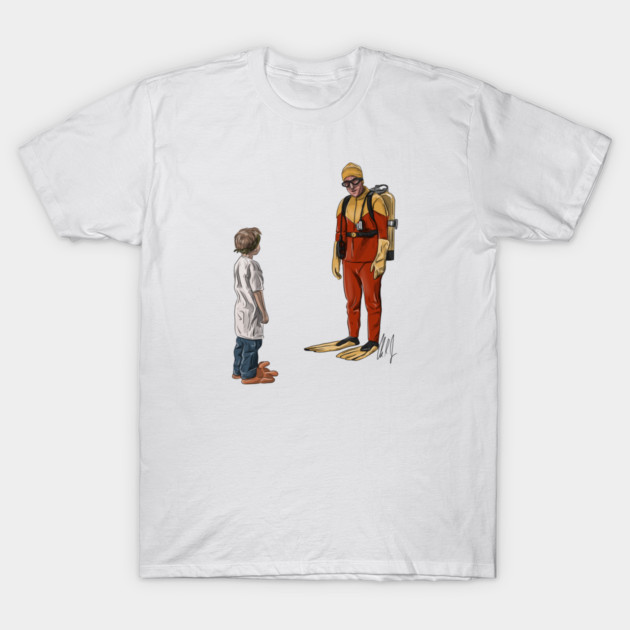 Big Daddy: Frankenstein & Scuba Sam T-Shirt by 51Deesigns