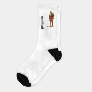 Big Daddy: Frankenstein & Scuba Sam Socks