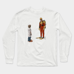 Big Daddy: Frankenstein & Scuba Sam Long Sleeve T-Shirt