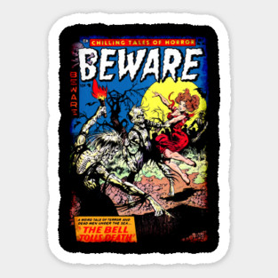 Happy Halloween Sexy Vinatge Comic Tee Magnet