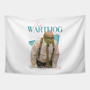 The Warthog // 90s Retro Aesthetic Tapestry