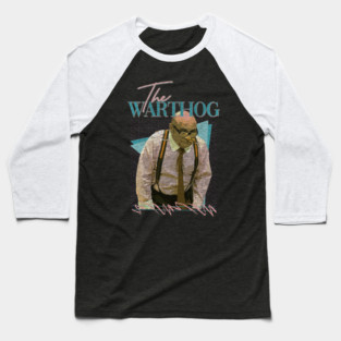 The Warthog // 90s Retro Aesthetic Baseball T-Shirt