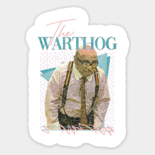 The Warthog // 90s Retro Aesthetic Sticker