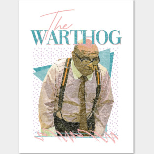 The Warthog // 90s Retro Aesthetic Posters and Art