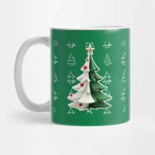 Christmas Tree Cake Mug