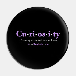 Curiosity Definition Pin