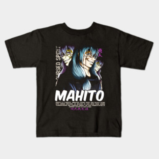 Cursed Spirit Mahito Anime Fanart Kids T-Shirt