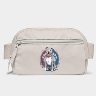 Pitbull Dogs, Strength and Loyalty in a Stunning Dog Lover's Design Bag
