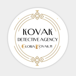 Kovak Detective Agency Magnet