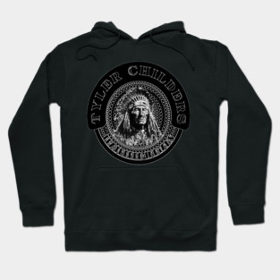 tyler childers feathered indians black Hoodie