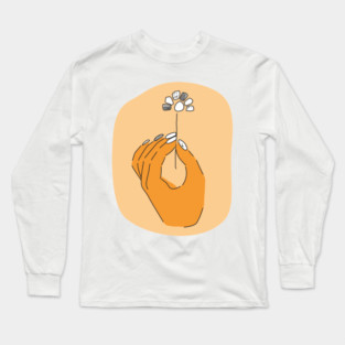 Nail art flower Long Sleeve T-Shirt