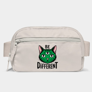 Be Different Personality Ironic Motivation Trippy Humor Bag