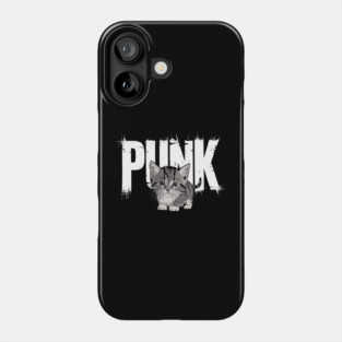 Punk Kitten Cute Vibes Rebel Attitude Phone Case