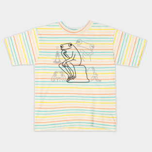 The thinker Kids T-Shirt