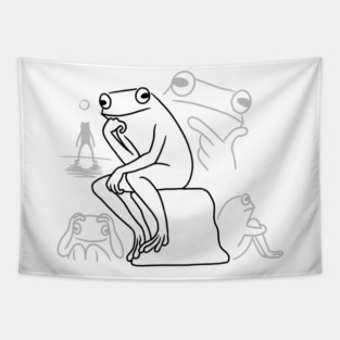 The thinker Tapestry