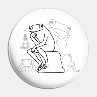 The thinker Pin