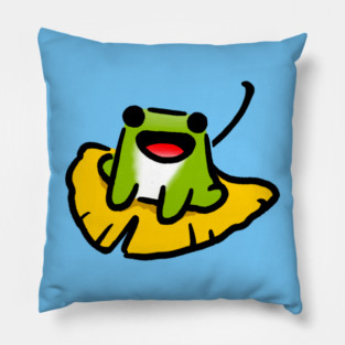 Ginkgo rider Frobbit Pillow