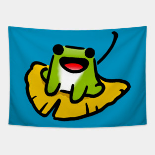 Ginkgo rider Frobbit Tapestry