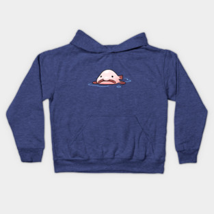 A blobfish Kids Hoodie