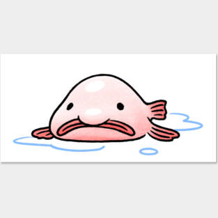 A blobfish Posters and Art
